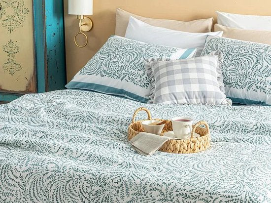 English Home Summer blanket - 150x220cm – Blauw