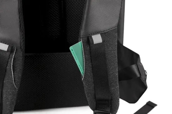 Arctic Hunter Rugzak voor laptop tot 16 inch met USB poort voor aansluiten van powerbank - Met code slot - zwart/grijs - Met veel extra opties