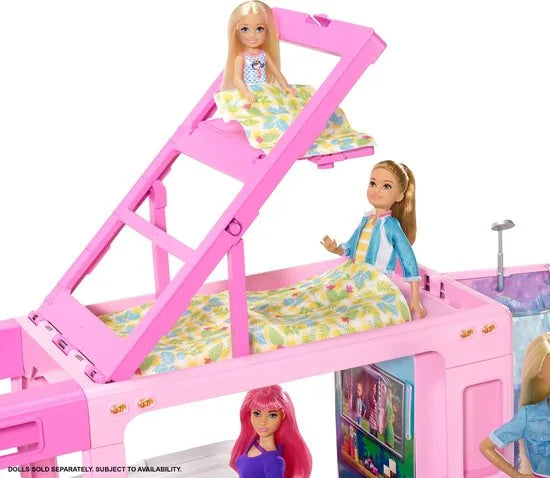 Barbie 3-in-1 DroomCamper & accessoires
