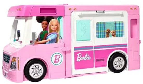 Barbie 3-in-1 DroomCamper & accessoires