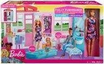 Barbie Huis met Barbiepop