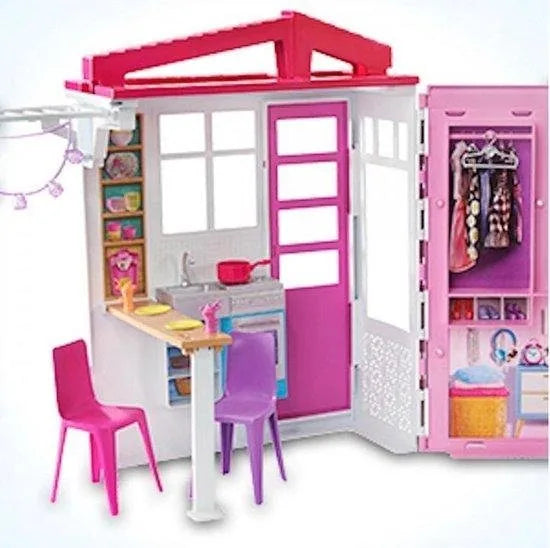 Barbie Huis met Barbiepop