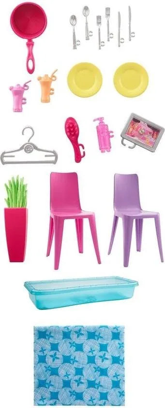 Barbie Huis met Barbiepop