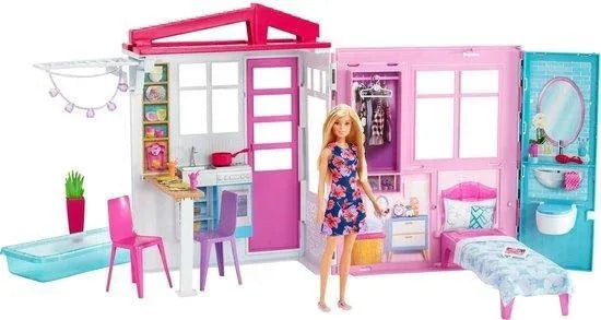 Barbie Huis met Barbiepop