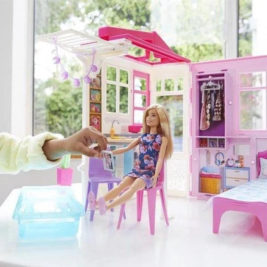 Barbie Huis met Barbiepop