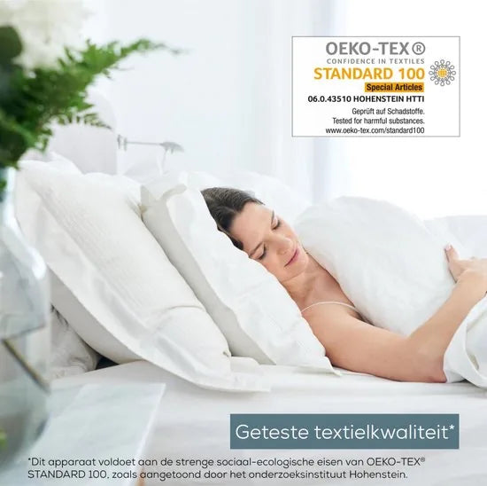 Beurer Elektrische onderdeken 1 persoons - Elektrische deken 150x80cm - Onderdeken - Snelle opwarming - BSS (Beurer Safety System) - Ademend fleece - Wit