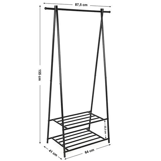 Bobbel Home - Metalen Kledingrek
