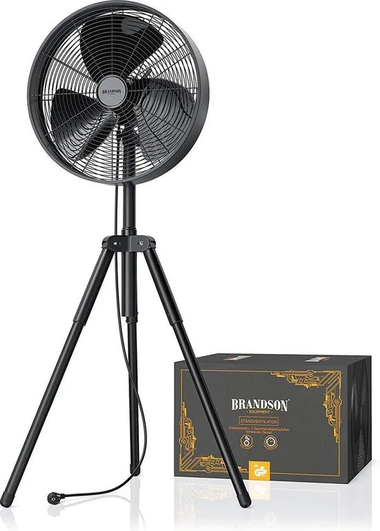Brandson driepoot design ventilator