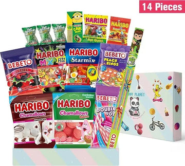 Carian`s Bistro - Snoepmix - Zacht Snoep - Zoet & Zuur - Gemixte Snoep - 14 Stuks