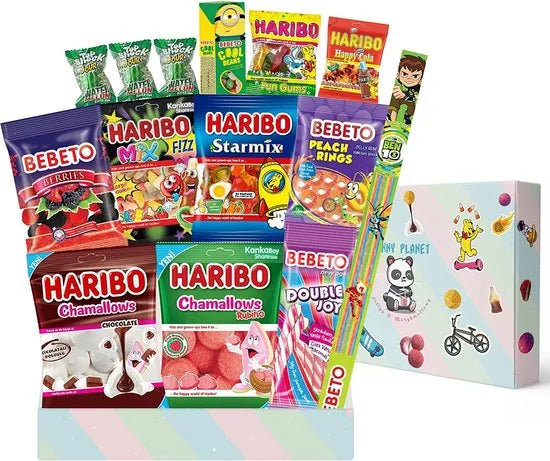 Carian`s Bistro - Snoepmix - Zacht Snoep - Zoet & Zuur - Gemixte Snoep - 14 Stuks