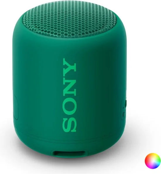 Compact Bluetooth speaker with strap