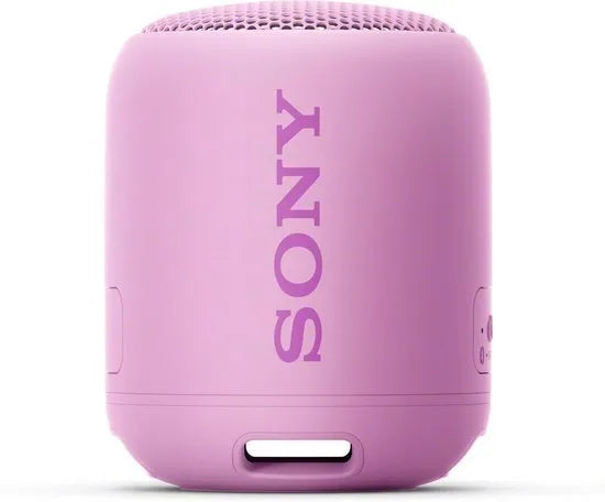 Compact Bluetooth speaker with strap – Roze