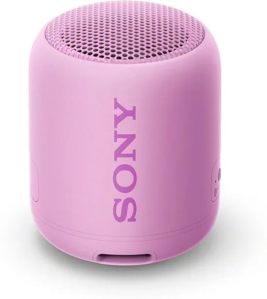 Compact Bluetooth speaker with strap – Roze