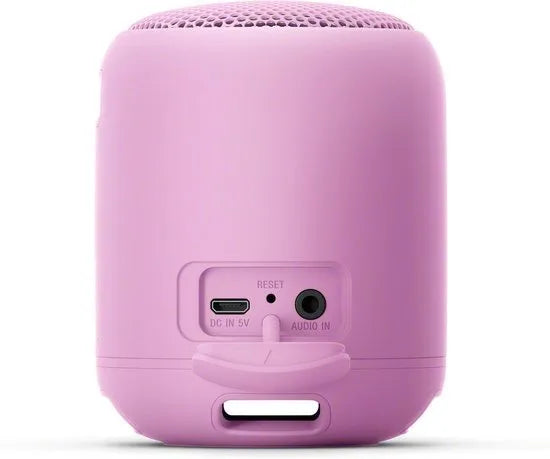 Compact Bluetooth speaker with strap – Roze