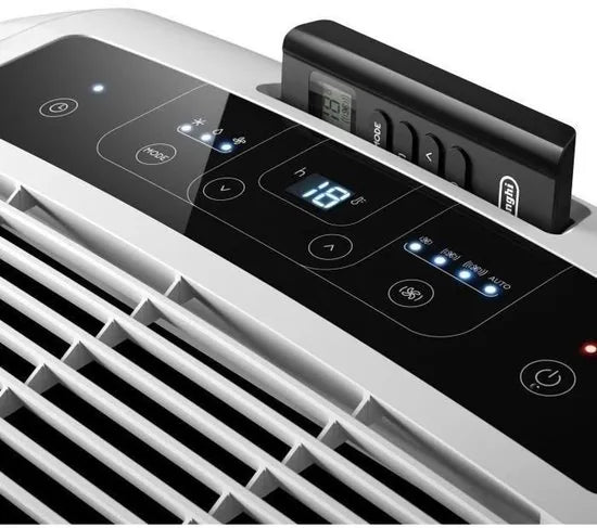 De’Longhi Pinguino PAC EM82 - Mobiele airconditioner met koeling- en ontvochtigingsfunctie - Ruimte tot 80 m³ - Wit