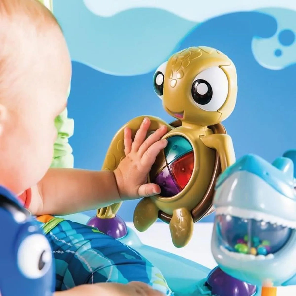 Disney Baby Sea of ​​Activities Jumper Wipstoel - Finding Nemo blauw