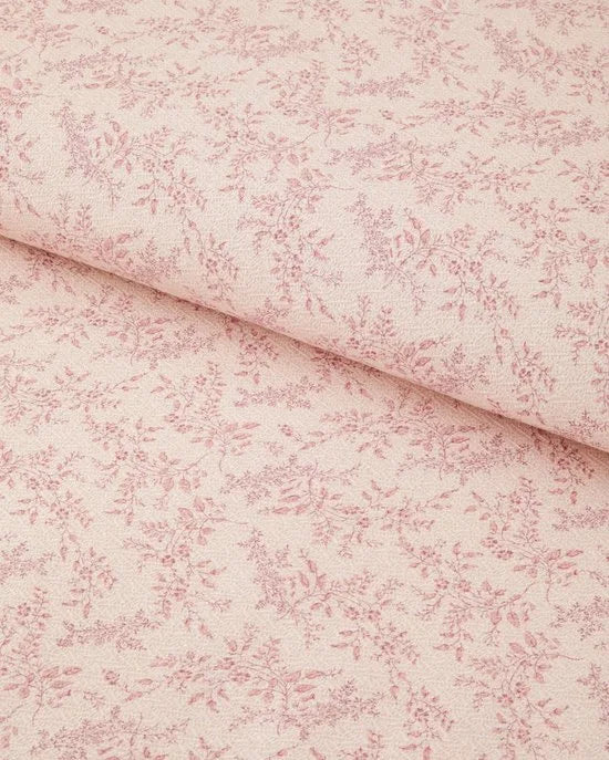 English Home Autumn Branch Katoenen Tweepersoons Bedsprei - Zomerdeken – – 100% Katoen – 210 GSM – 200x220 cm – Roze – Model 1