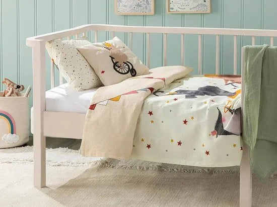 English Home baby deken - Circus - 100x150 cm - Beige