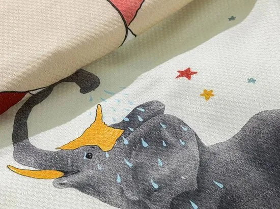 English Home baby deken - Circus - 100x150 cm - Beige