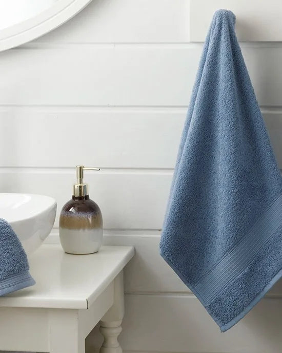 English Home- Badhanddoek - 70x140cm - Blauw
