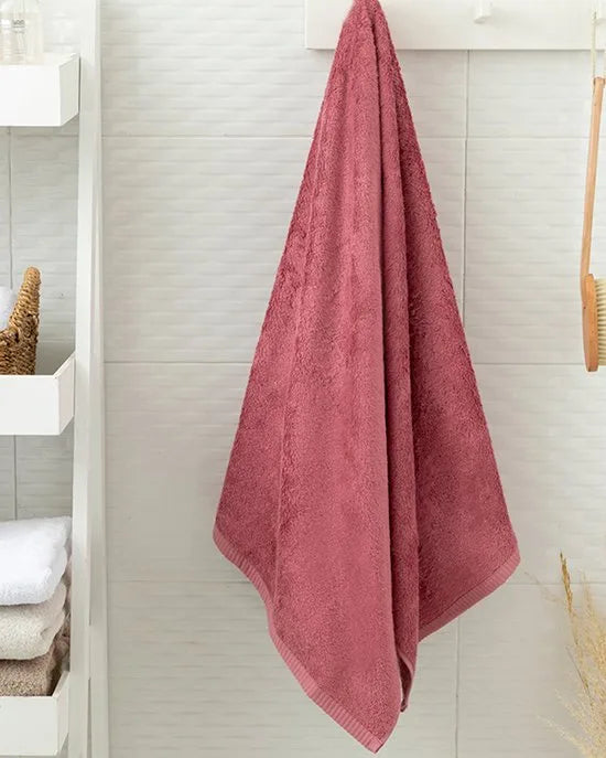 English Home- Badhanddoek - 70x140cm - roze