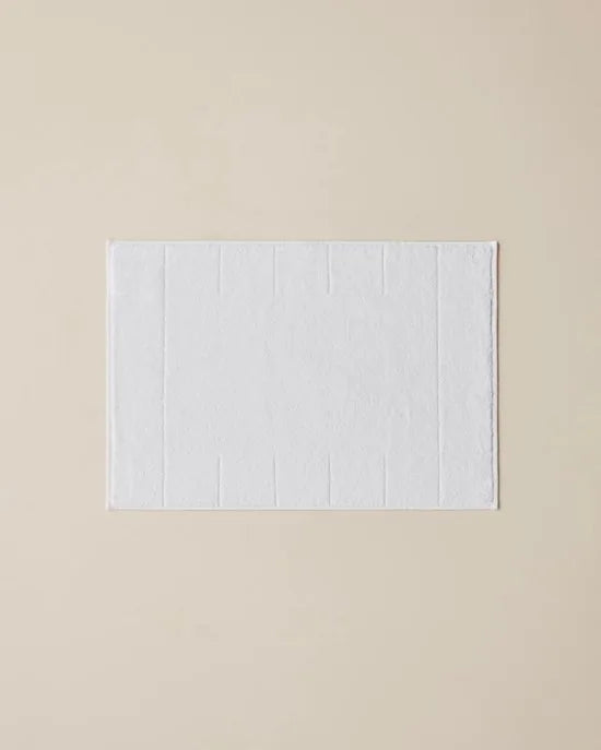 English Home badmat - 60x90 cm - Creme met een regenboog – Wit
