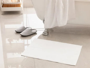 English Home badmat - 50x70 cm - Wit