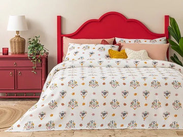 English Home bedsprei - 150x220 cm - Blauw