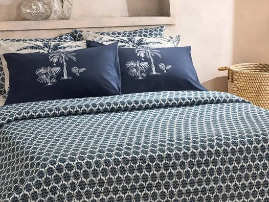 English Home bedsprei - 150x220 cm - Blauw