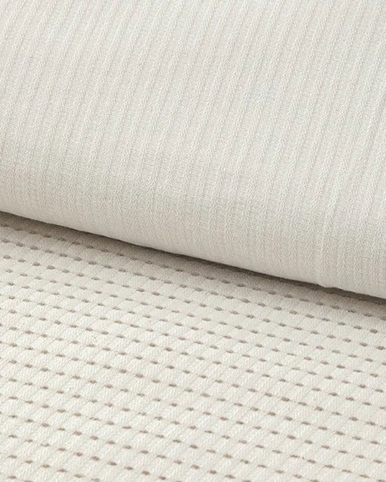 English Home - Dekbedovertrekset - 1x Hoeslaken 160x200 - Incl 2 kussenslopen - 200-220cm - Beige