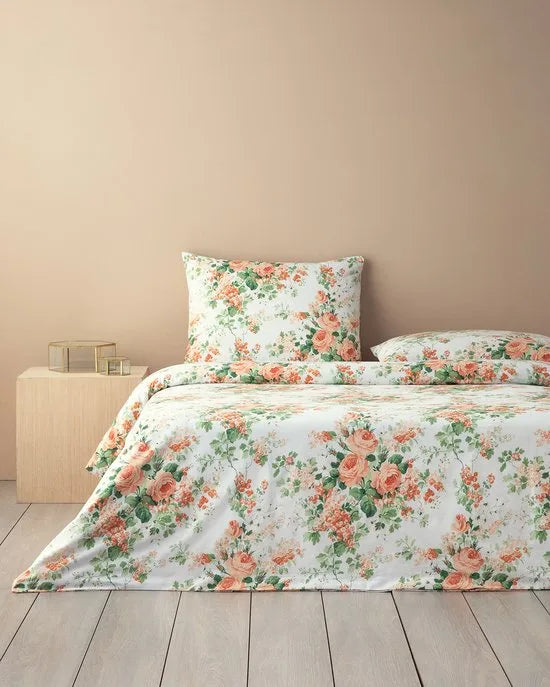 English Home - Dekbedovertrekset - 2 kussenslopen - 200 x 220 cm - Oranje
