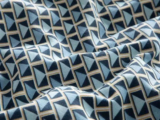 English Home dekbedovertrekset - 200x220 cm – Donker Blauw