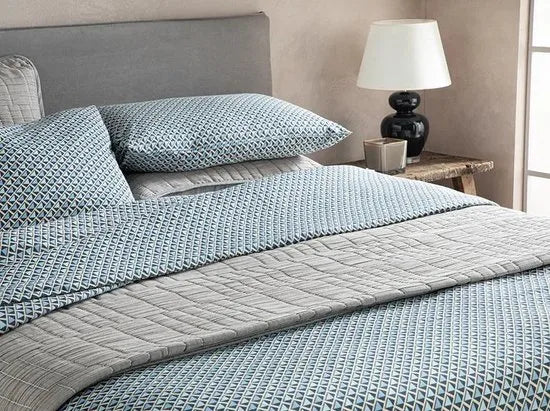 English Home dekbedovertrekset - 200x220 cm – Donker Blauw