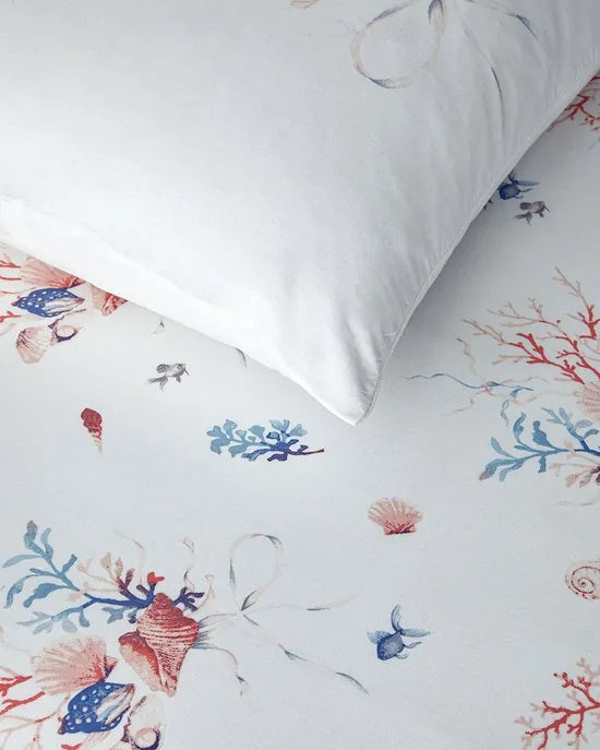 English Home - Dekbedovertrekset - Sea Pearl - 2 kussenslopen - 200 x 220 cm - Roze