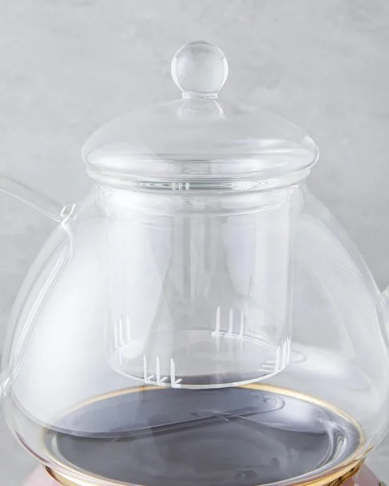 English Home Eliza Theepotset - 1.1 litre - 2.3 litre - Emaille - Oud Roze