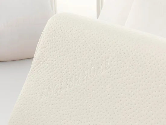 English Home hoofdkussen Visco - 55x35x12 cm - Ecru
