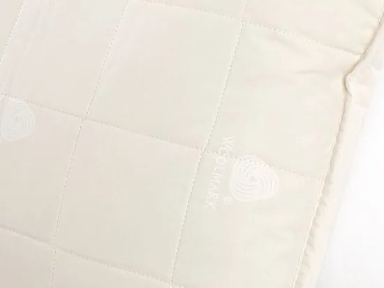 English Home hoofdkussen Wol - 50x70 cm - Wit