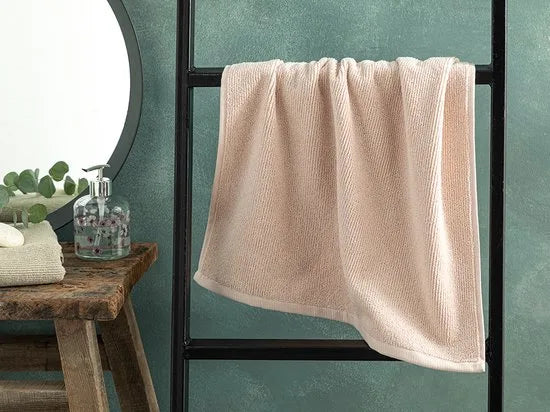 English Home Maris Cottony handdoeken -2 stuks - 50x70 cm - Licht Roze