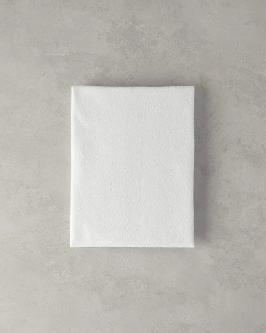 English Home Molton Kussensloop - 100% Hoogwaardige Katoen - Anti allergie - Hotel Kwaliteit - Extra Zacht Pillow Case - Met rits -50x70 cm - Wit