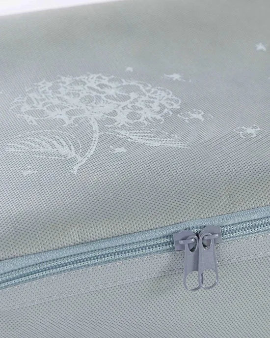 English Home - Opbergzak Organizer - Opbergtas en Organiser voor Dekbed en Kleding - Opvouwbaar - Grijs