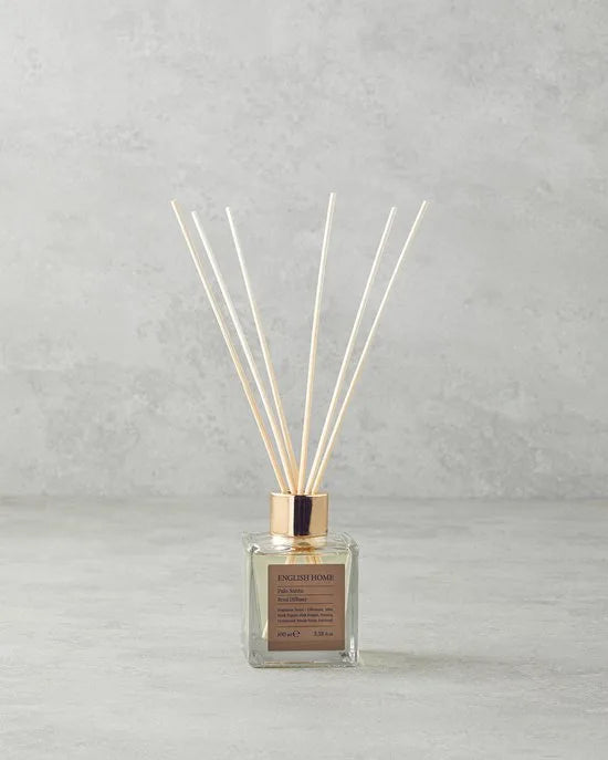 English Home - Palo Santo - Geurstokjes - Huisparfum - Huisgeur - 100ML - Bruin