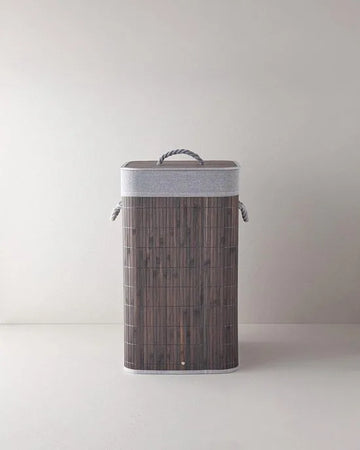 English Home Selena wasmand - 70 l - 40x30x60 cm -Antraciet