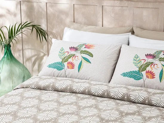 English Home Summer blanket - Bedsprei 150x220 cm - Oranje – Beige 150 x 220cm Bedsprei 150x220 cm Beige (0531)