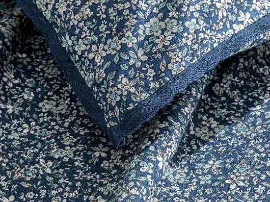 English Home Summer blanket - Bedsprei 150x220 cm - Blauw
