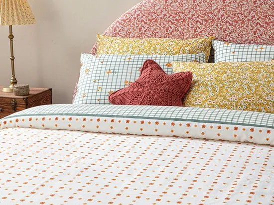 English Home Summer blanket - Bedsprei 150x220 cm - Oranje