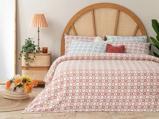 English Home Summer blanket - Bedsprei 150x220 cm - Rood