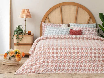 English Home Summer blanket - Bedsprei 150x220 cm - Rood