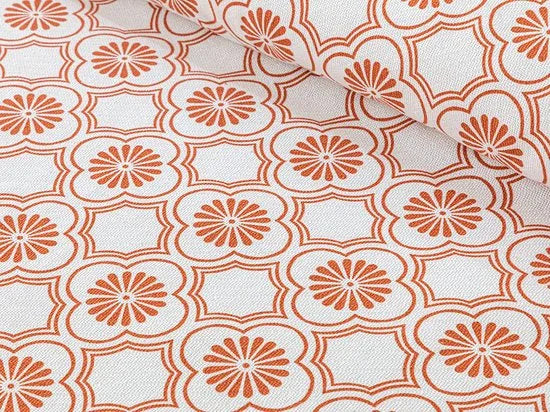 English Home Summer blanket - Bedsprei 150x220 cm - Oranje – Rood 150 x 220cm Bedsprei 150x220 cm Rood (1088)