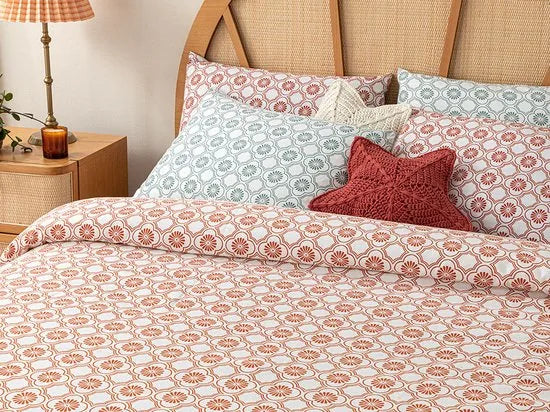 English Home Summer blanket - Bedsprei 200x220 cm - Rood
