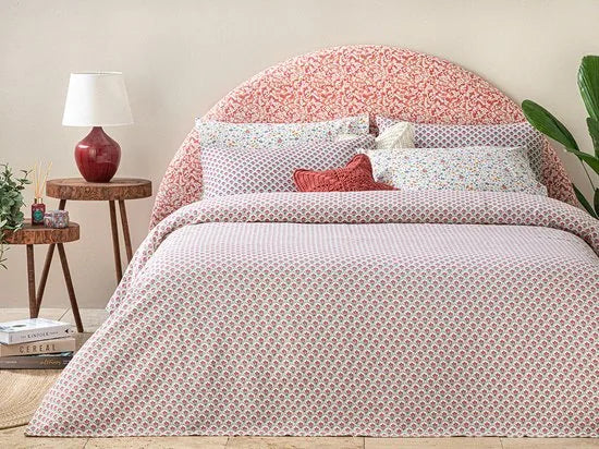English Home Summer blanket - Bedsprei 150x220 cm - Oranje – Roze 200 x 220cm Bedsprei 200x220 cm Roze (1385)